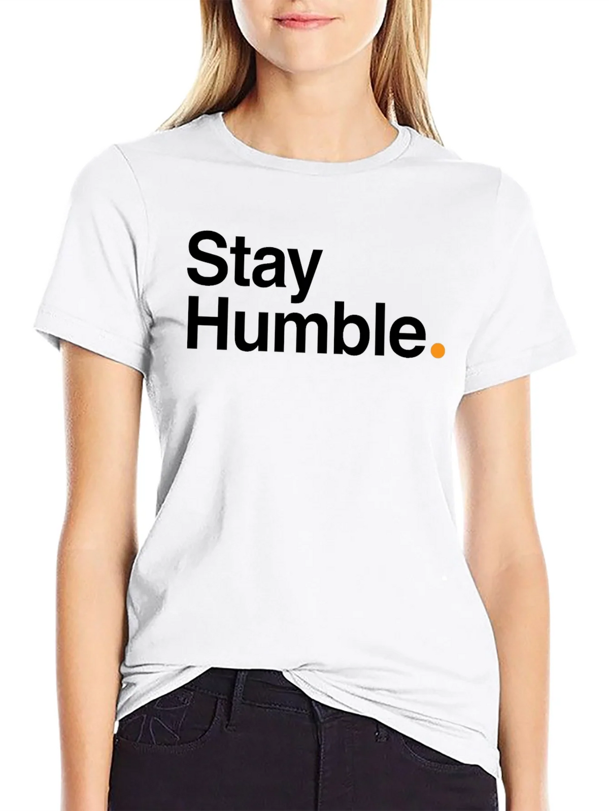 Stay Humble Black T-Shirt product image 8