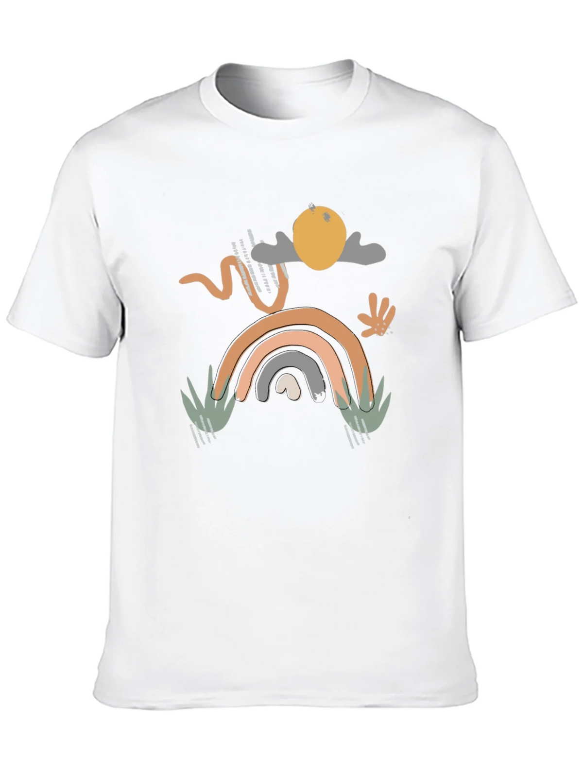 Abstract Boho Graphic Print T-Shirt product image 9