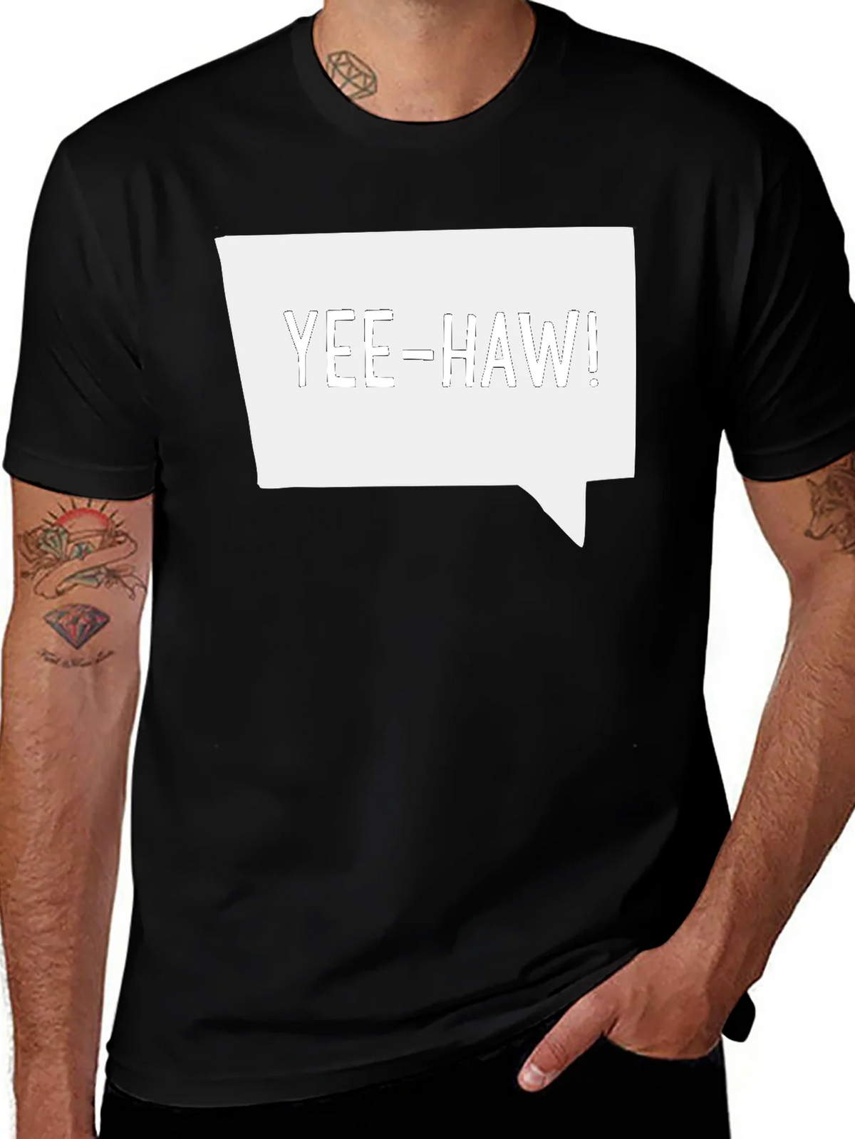 Yee-Haw Graphic Tee - Western Fun product image 1