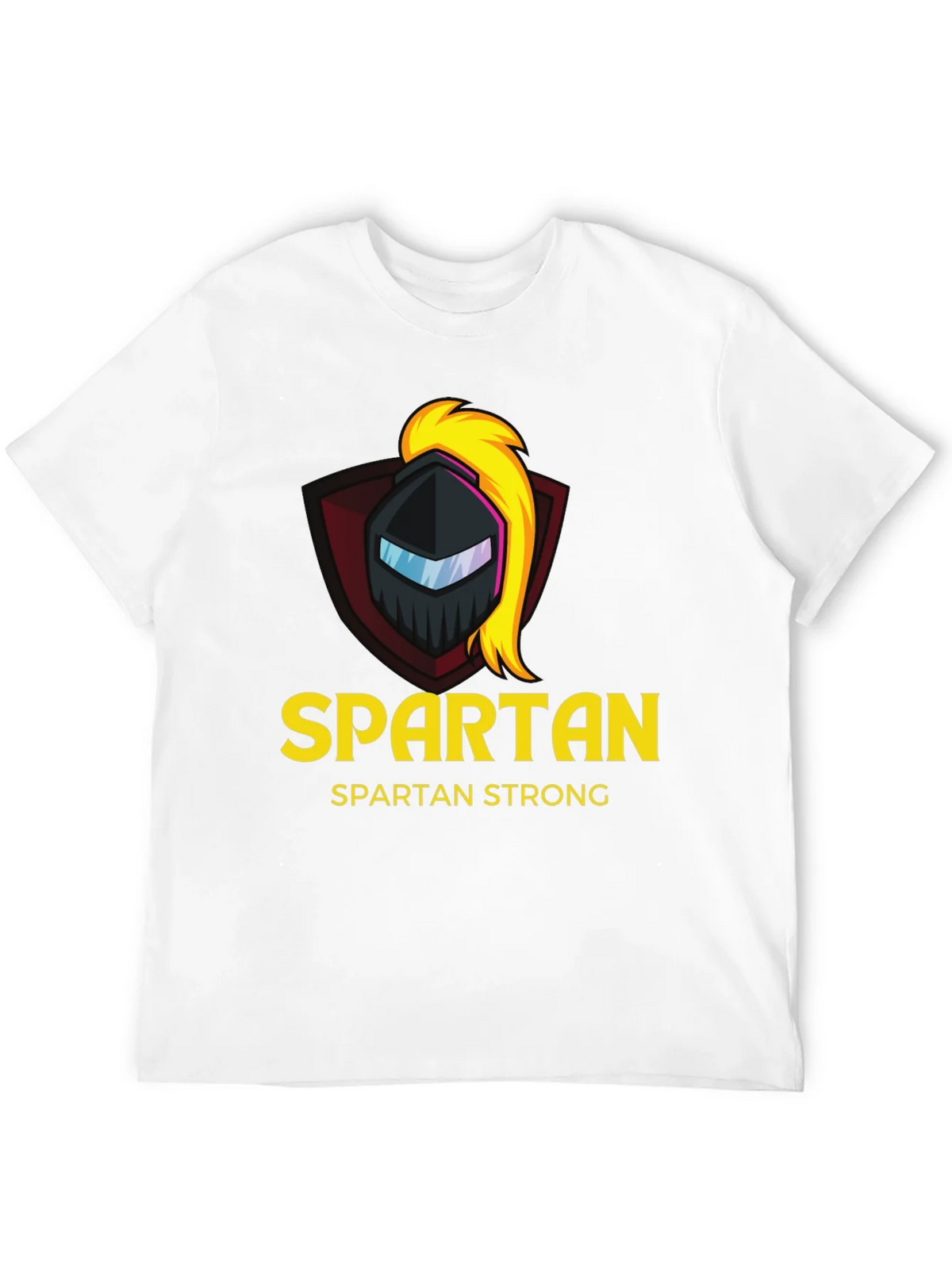 Spartan Strong Black T-Shirt - Warrior Design product image 11