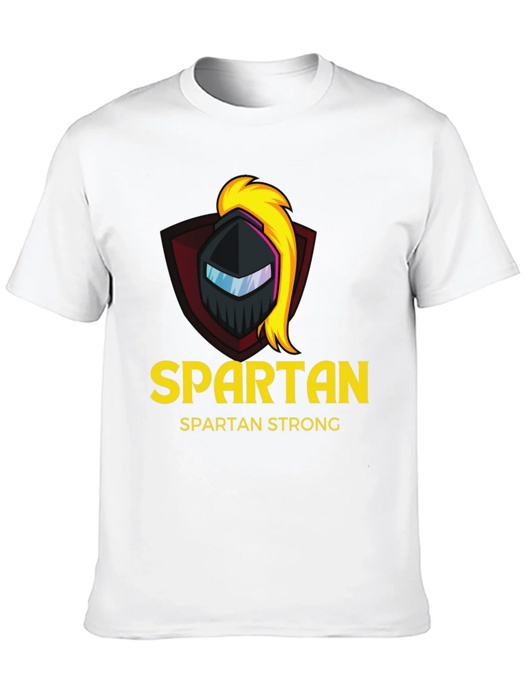 Spartan Strong Black T-Shirt - Warrior Design product image 9