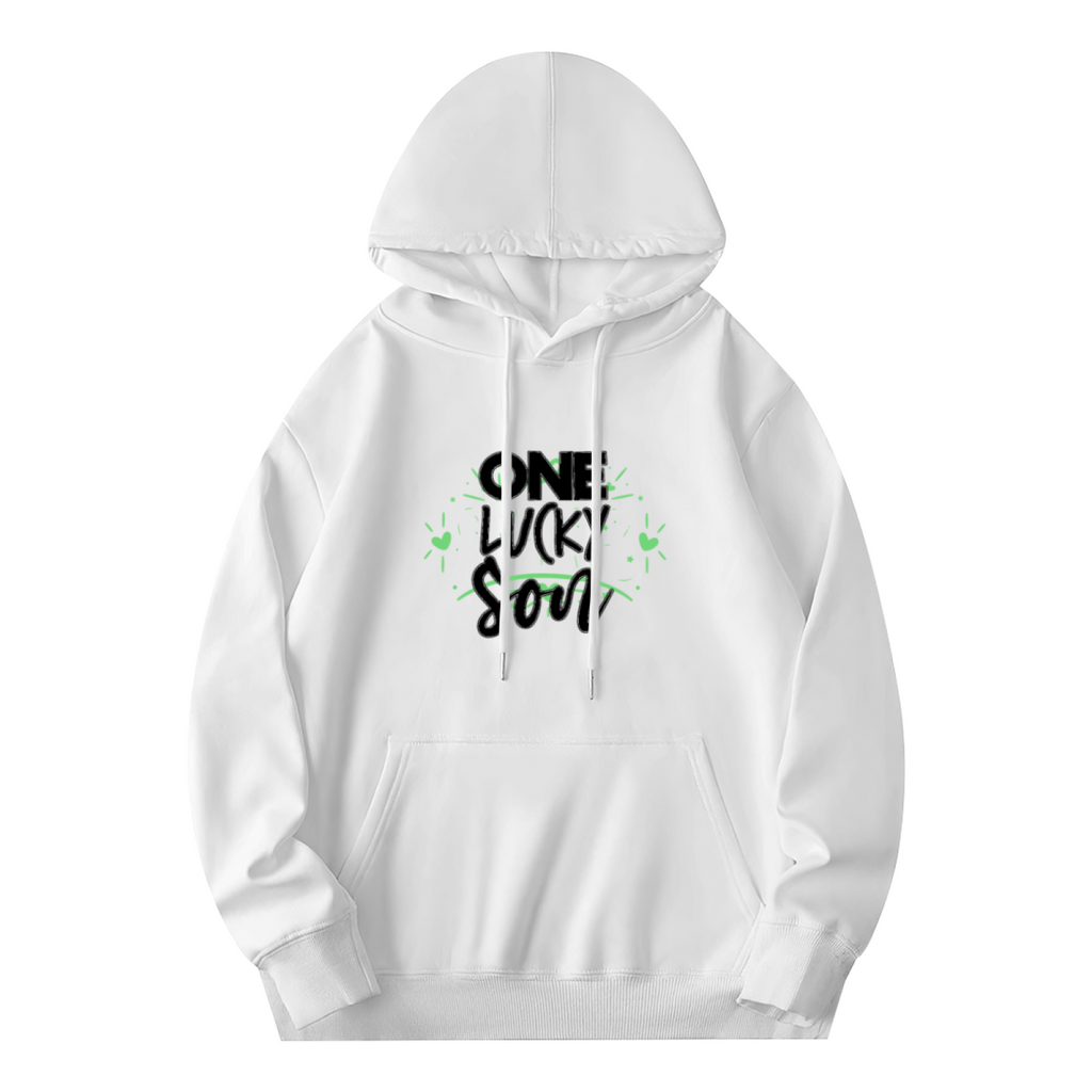Lucky Pullover Hoodie - Bold Statement Graphic #0676 product image 2