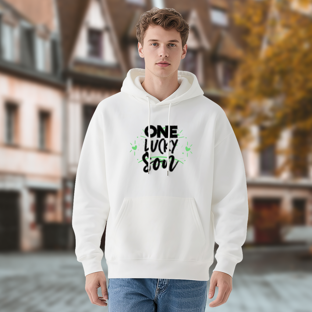 Lucky Pullover Hoodie - Bold Statement Graphic #0676 product image 4