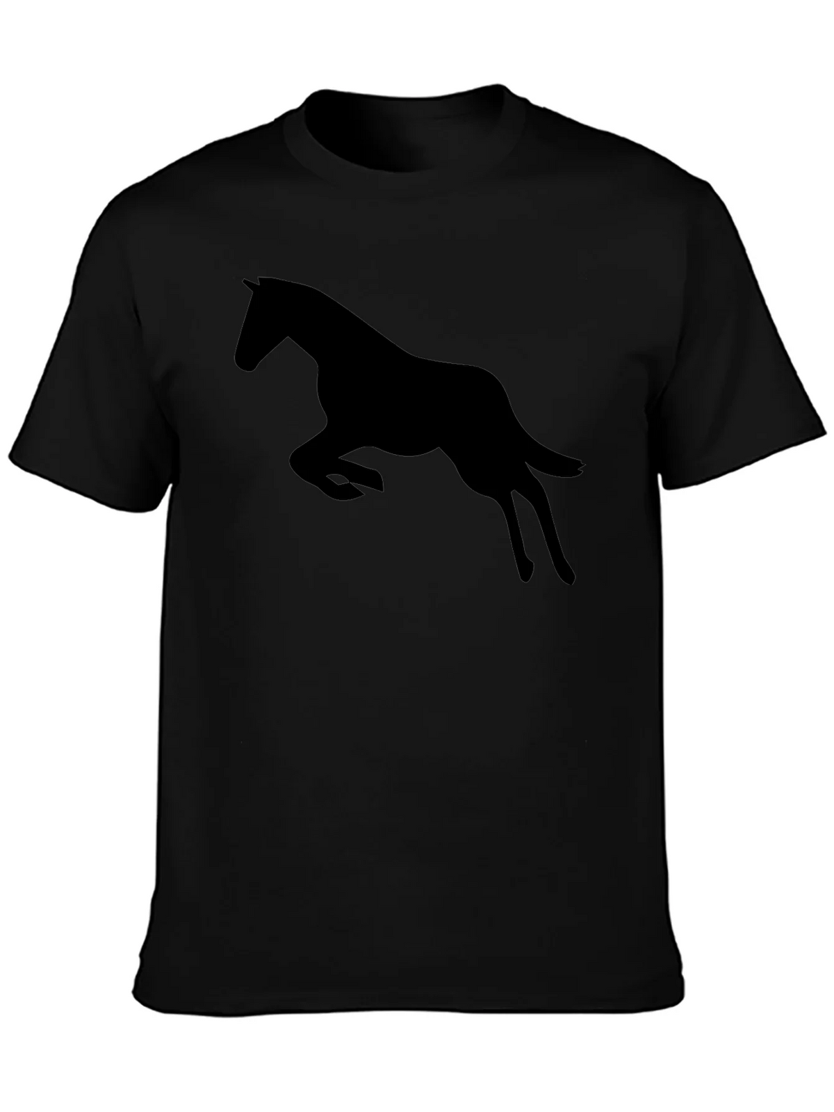 Black Horse Silhouette Graphic Tee product image 3