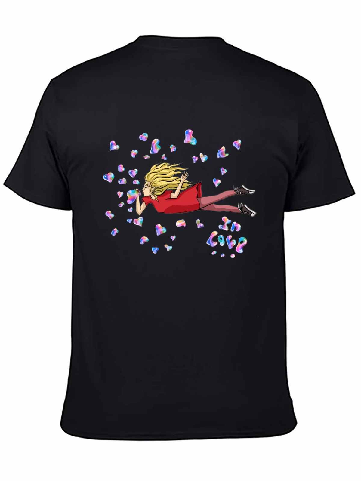 Whimsical In Love Heart Bubble T-Shirt product image 4