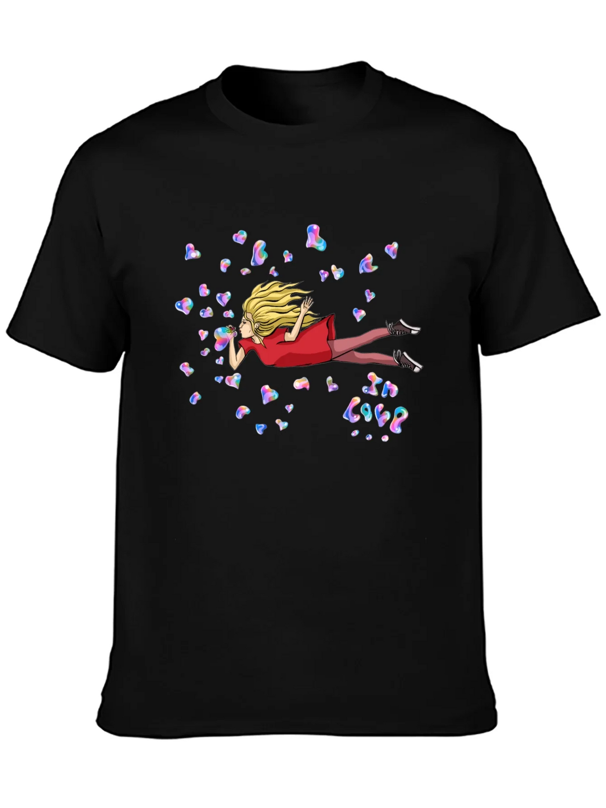 Whimsical In Love Heart Bubble T-Shirt product image 3