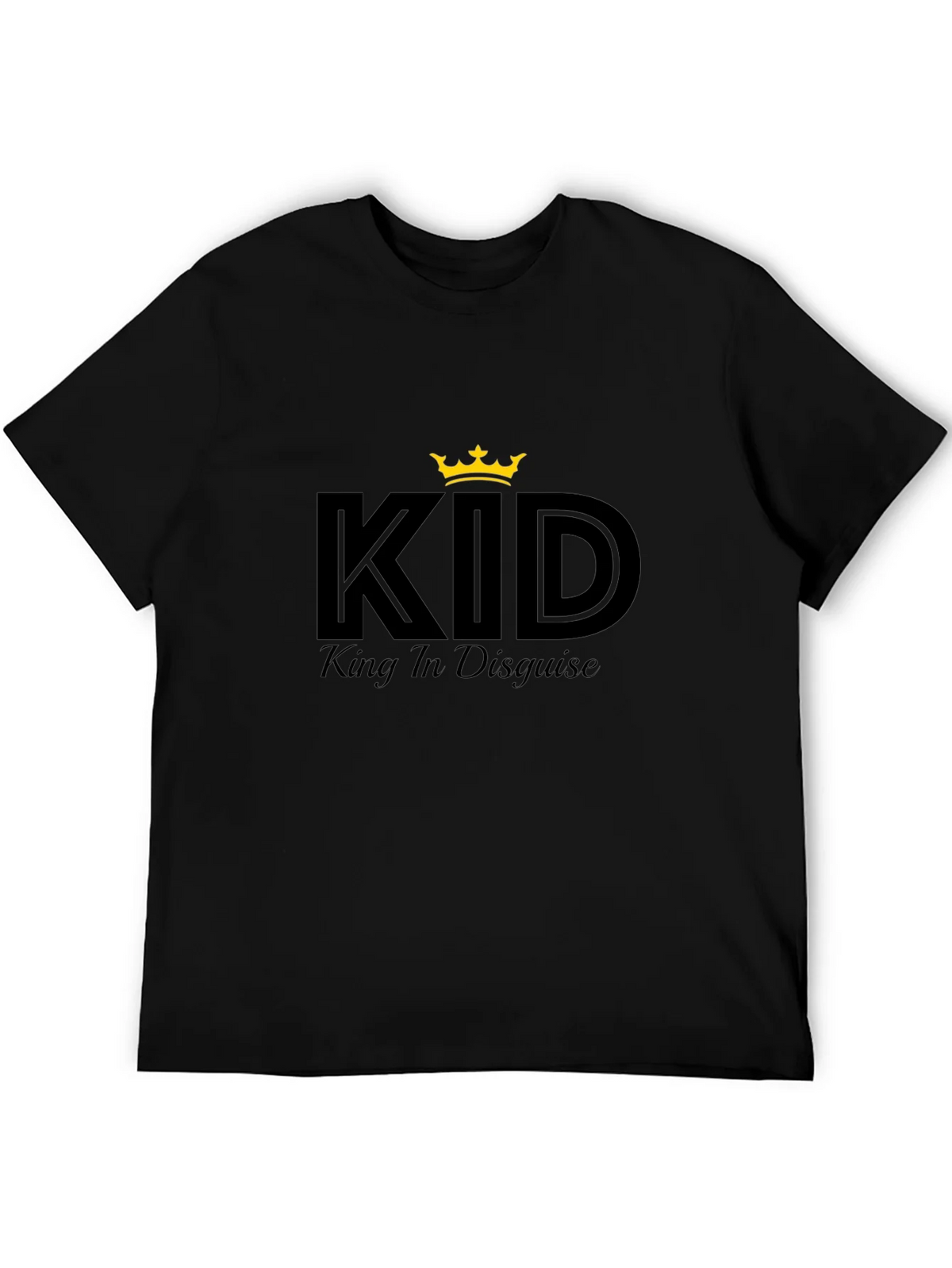 King in Disguise Black T-Shirt product image 5
