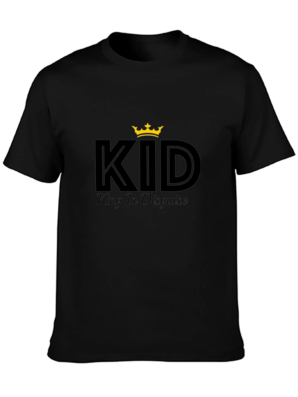 King in Disguise Black T-Shirt product image 3