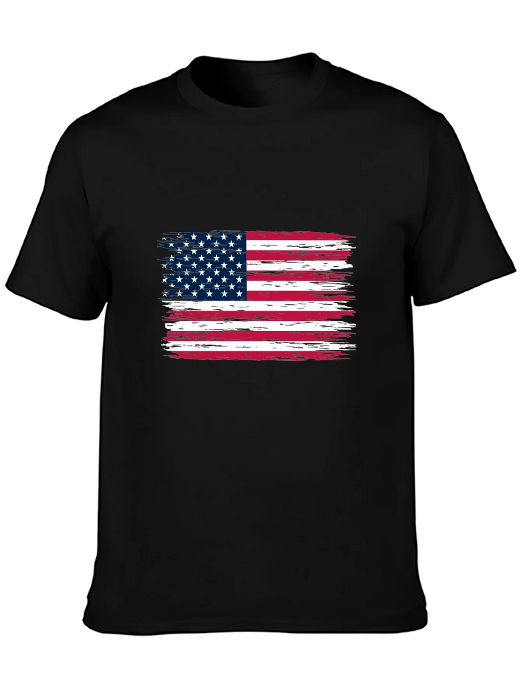 American Flag Graphic Print Tee product image 3