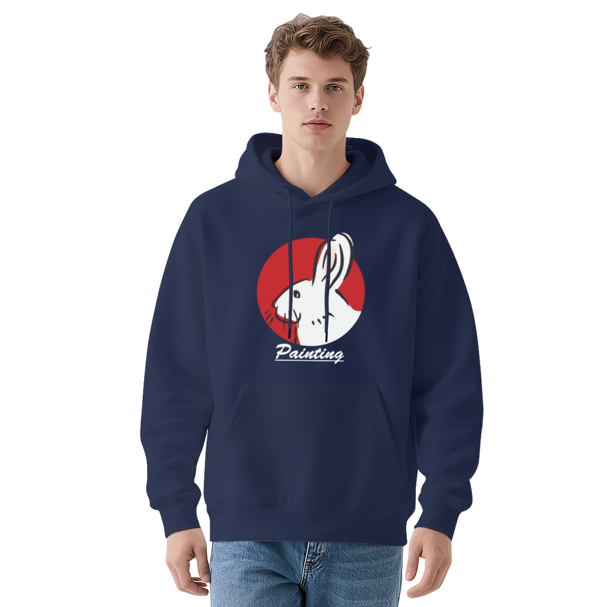 Rabbit Bunny Hoodie - Trendy Streetwear Graphic Sweatshirt product image 11
