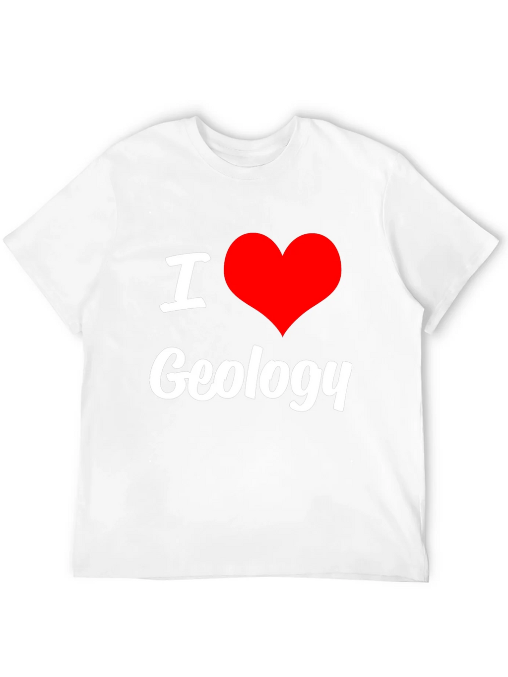 I Love Geology Black T-Shirt product image 11