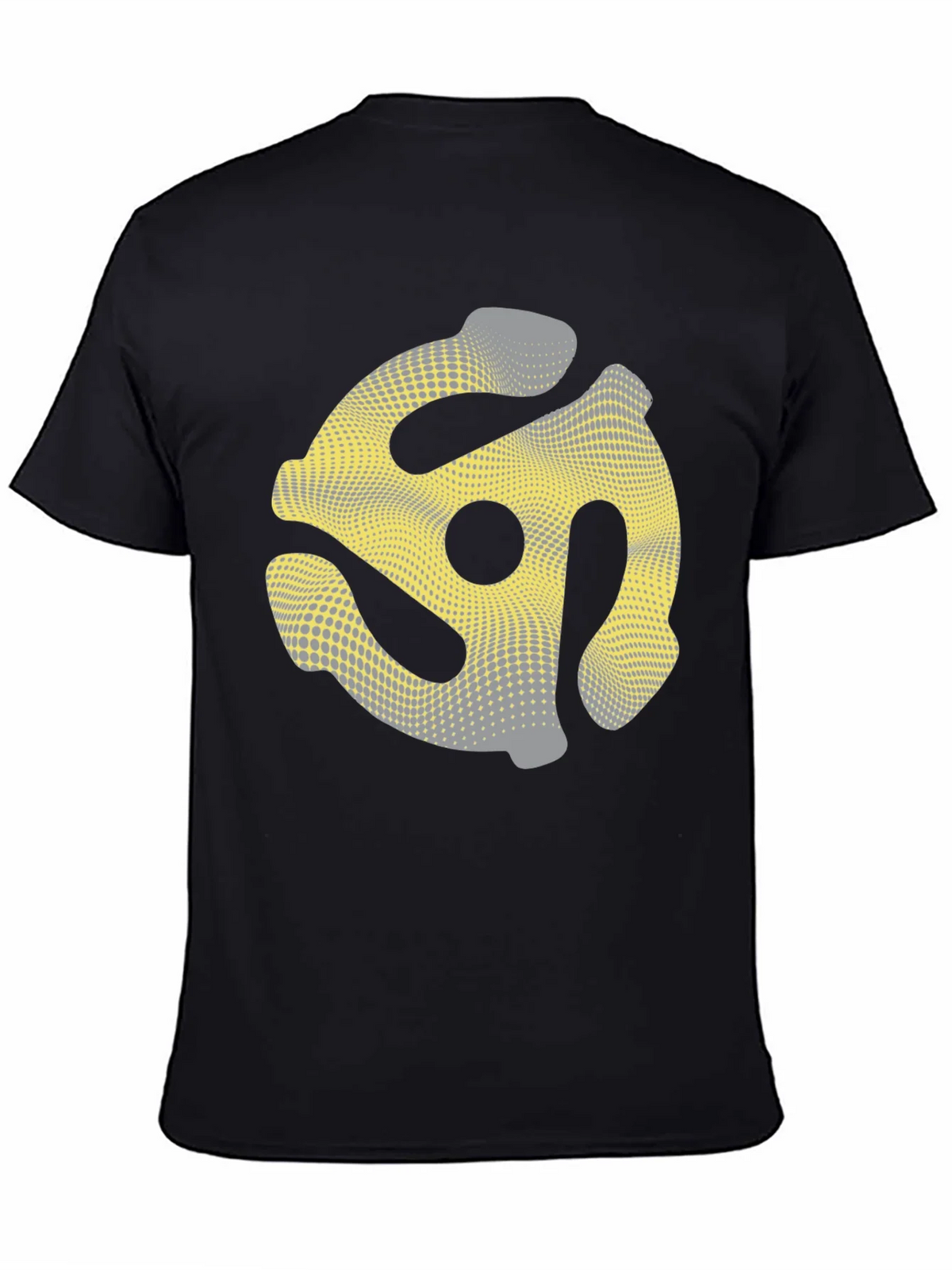 Retro Record Adapter T-Shirt - Black product image 4