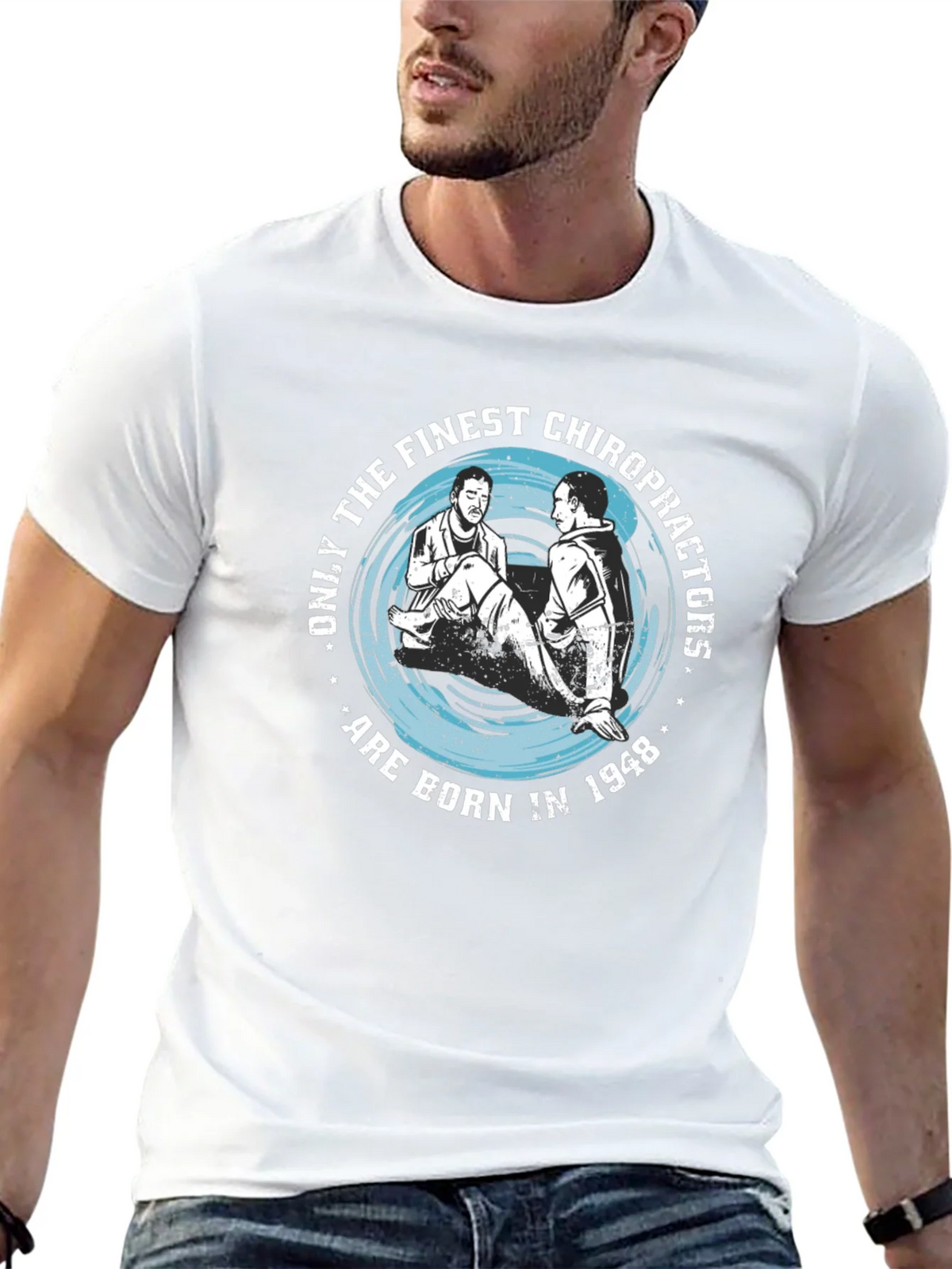 Finest Chiropractors Born in 1948 T-Shirt product image 10