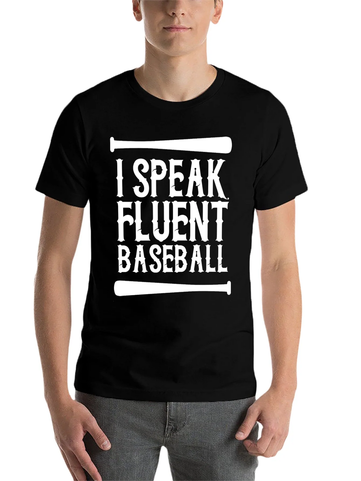 Funny I Speak Fluent Baseball Graphic T-Shirt product image 4