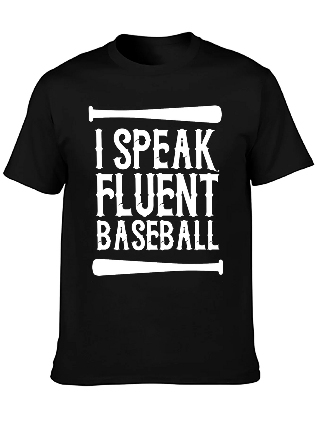Funny I Speak Fluent Baseball Graphic T-Shirt product image 3