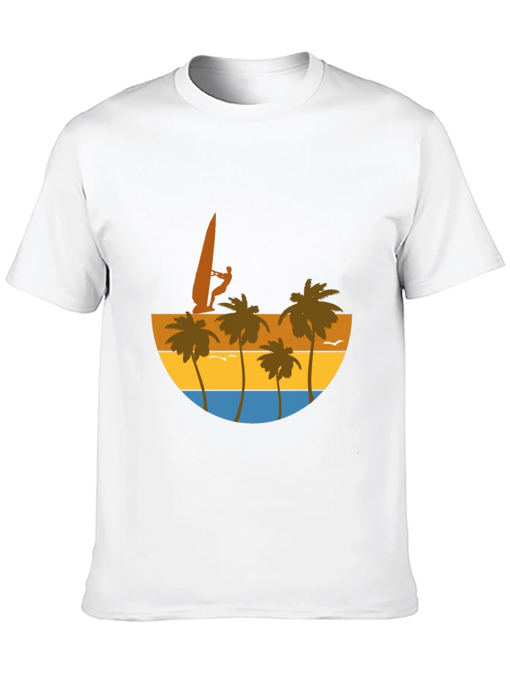 Tropical Windsurfer Graphic Tee - Relaxed Fit product image 8