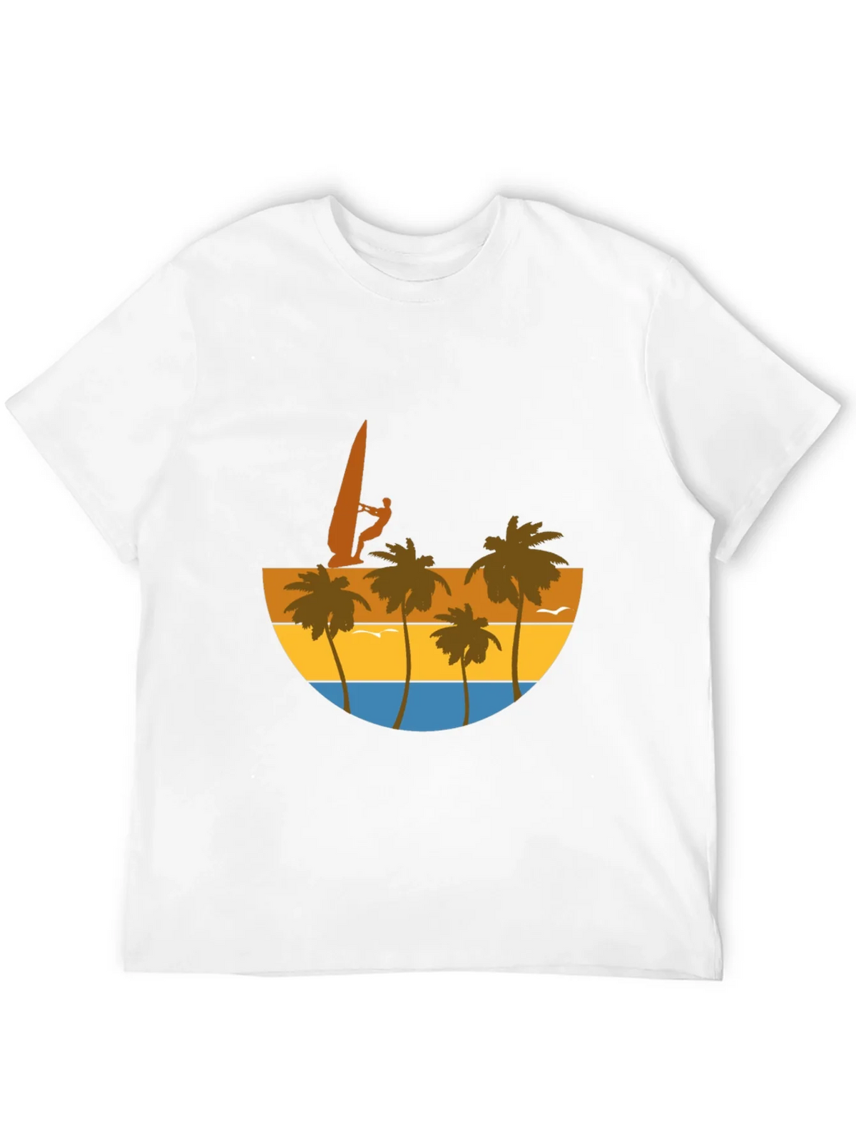 Tropical Windsurfer Graphic Tee - Relaxed Fit product image 10