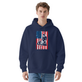 Hand Drawn Art Hoodie - Illustrated Design Pullover #0593 product image 1