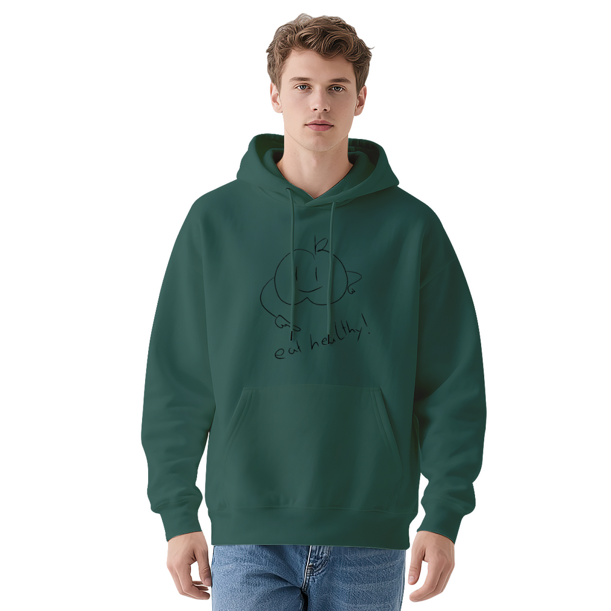 Graphic Art Hoodie - Artistic Expression Pullover #0660 product image 13