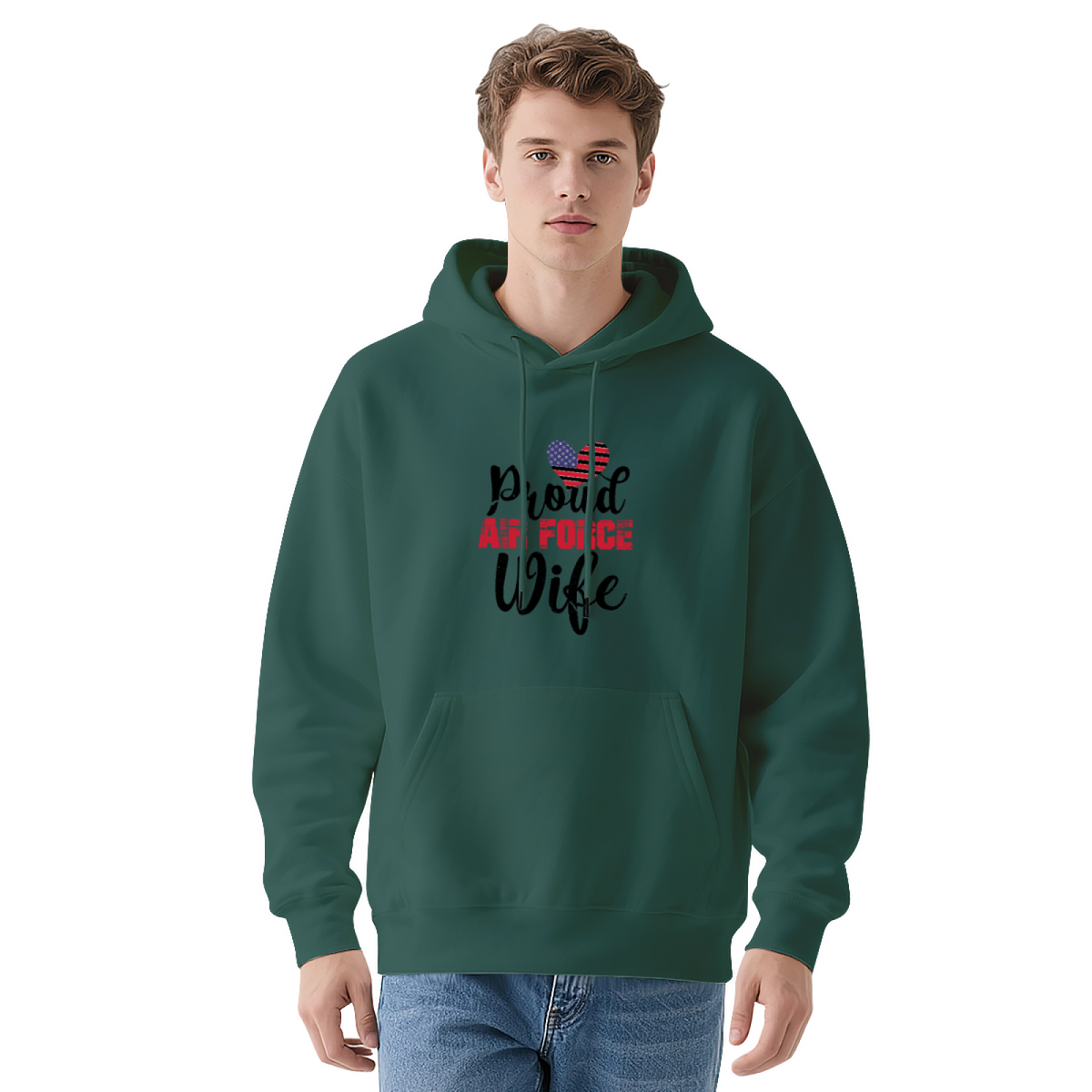 Patriotic American Hoodie - Trendy Streetwear Graphic product image 13