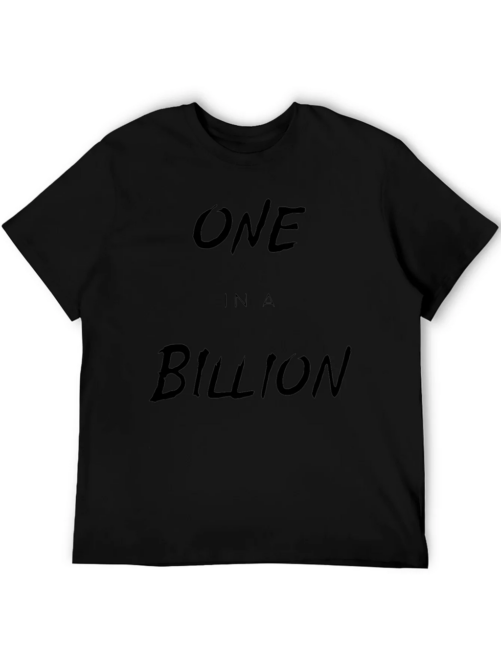 One in a Billion Black Graphic Tee product image 5