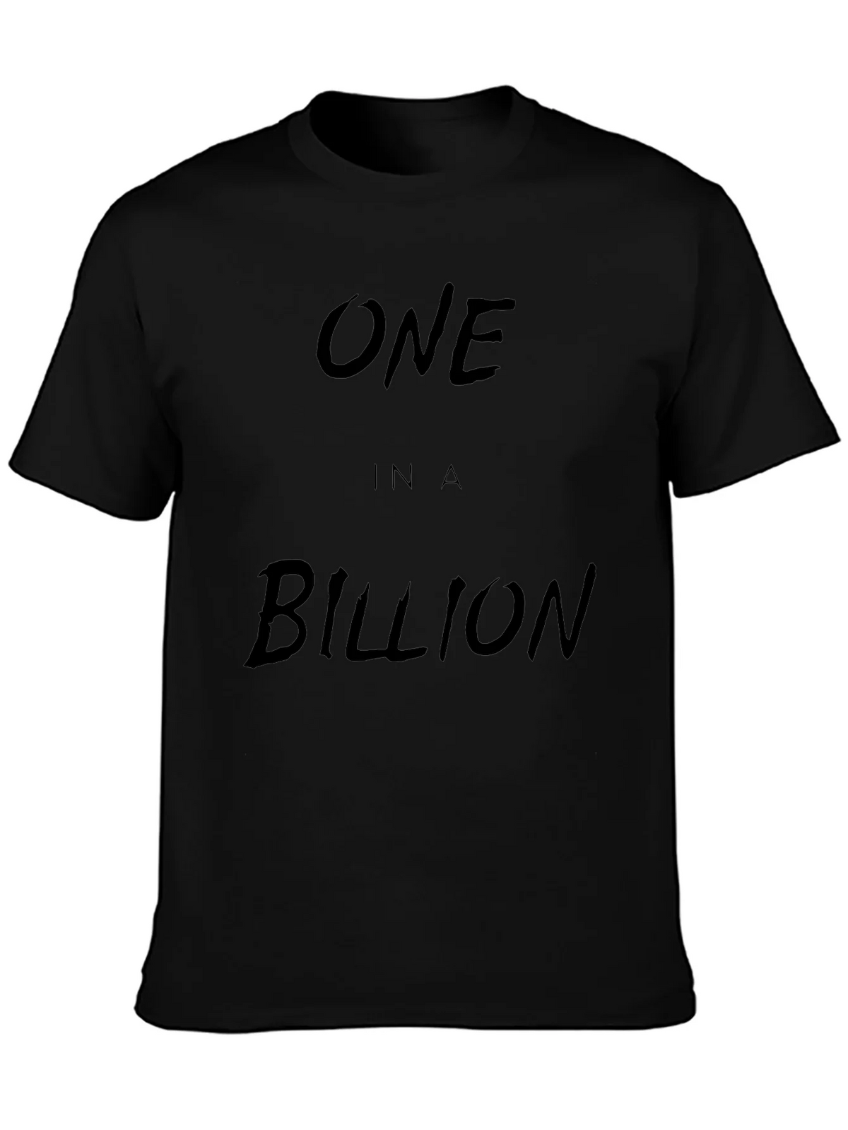 One in a Billion Black Graphic Tee product image 3