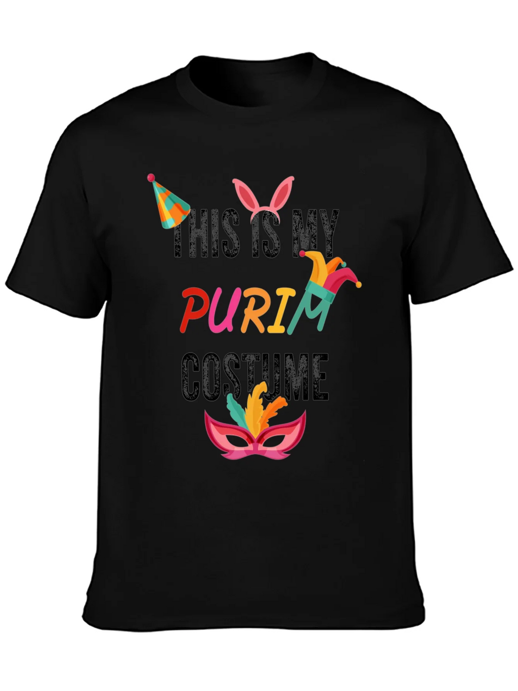 Purim Costume T-Shirt: This is My Tee product image 3