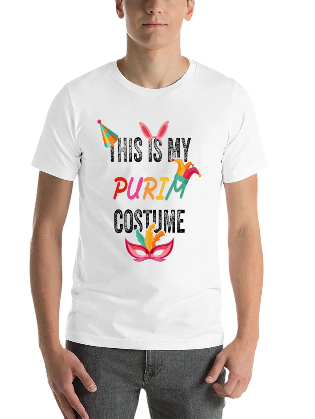 Purim Costume T-Shirt: This is My Tee product image 10