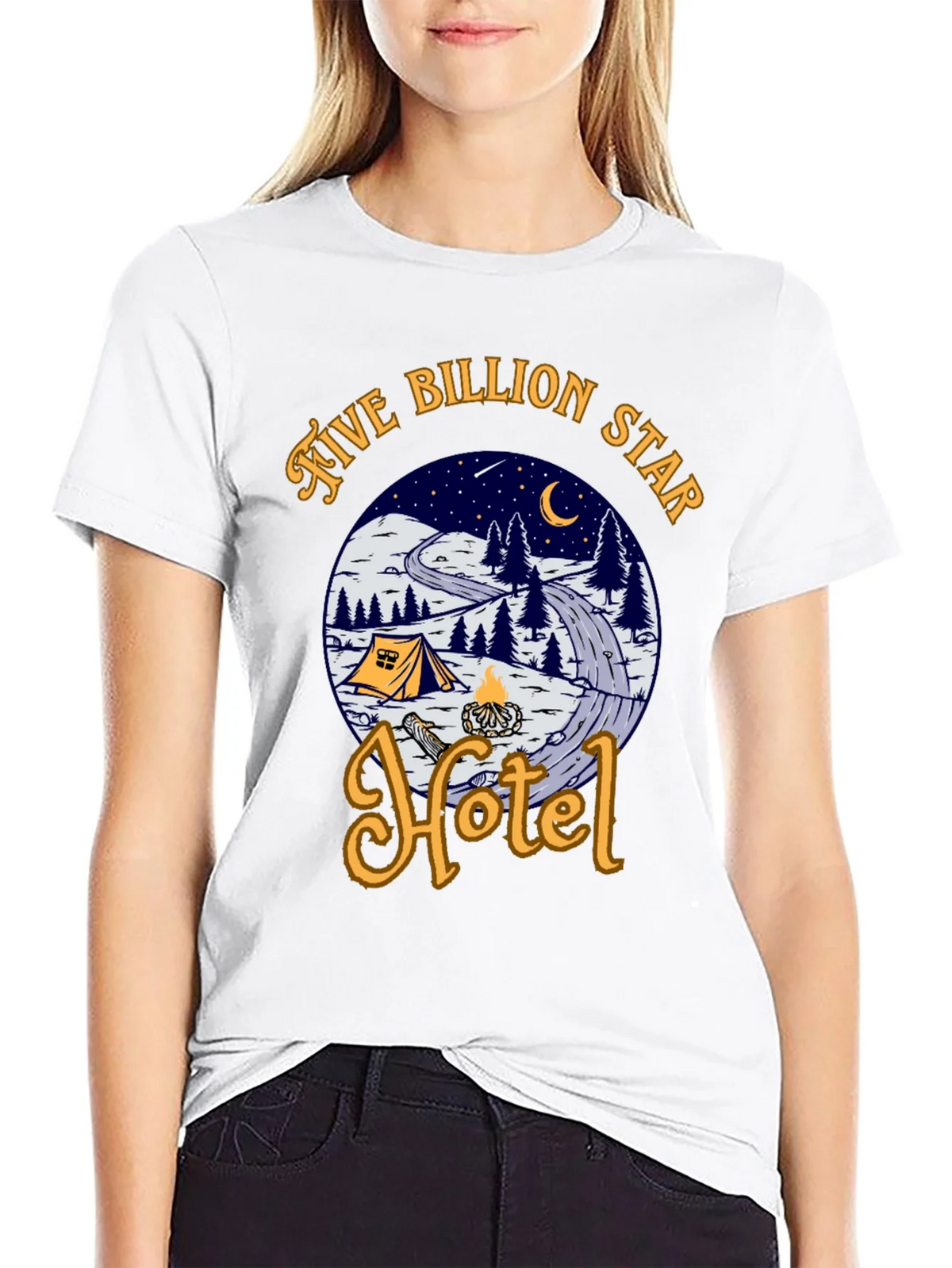 Five Billion Star Hotel Graphic T-Shirt product image 8