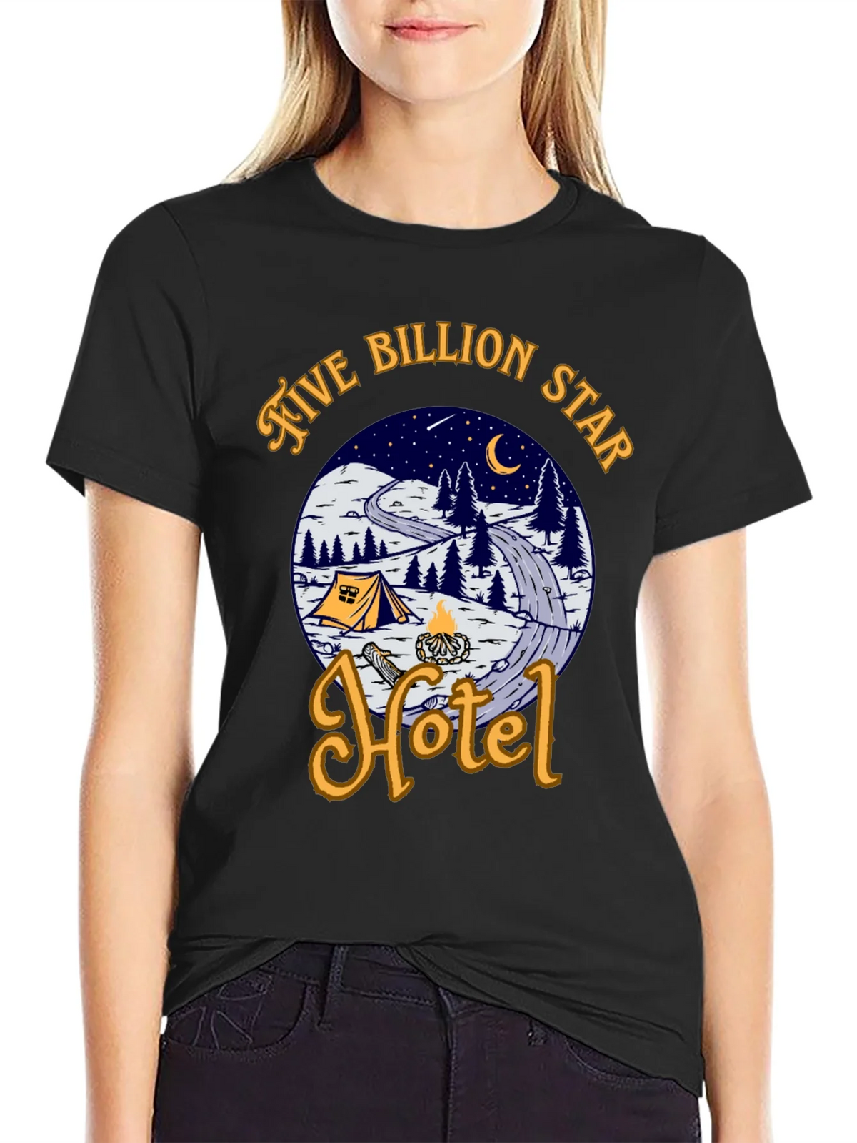 Five Billion Star Hotel Graphic T-Shirt product image 2