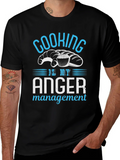 Cooking Anger Management T-Shirt Funny Chef Baker Tee product image 1