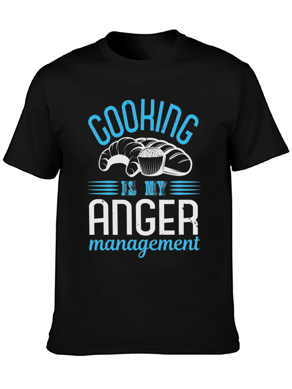 Cooking Anger Management T-Shirt Funny Chef Baker Tee product image 3