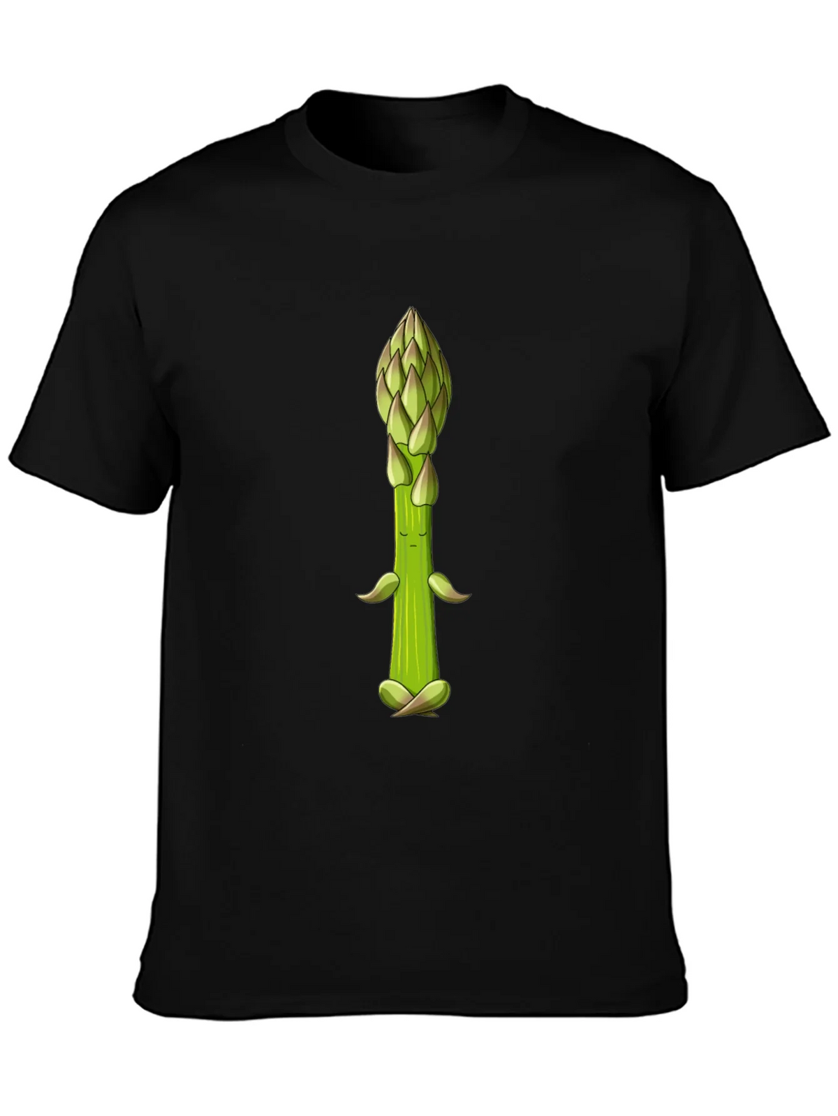 Meditating Asparagus Graphic Tee product image 3