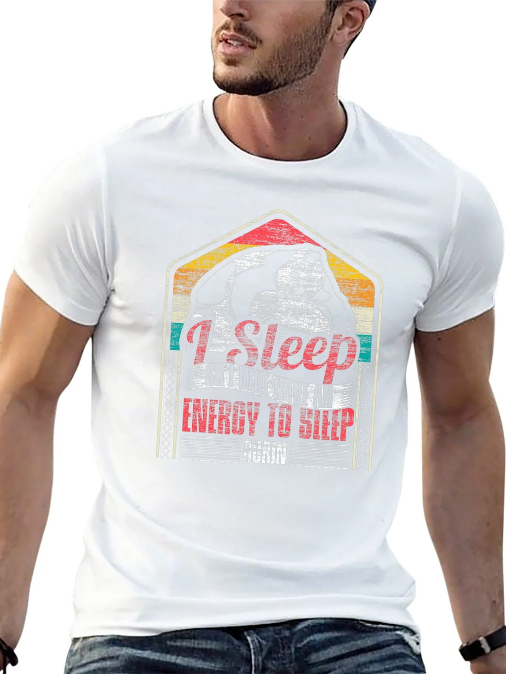 I Sleep Panda Graphic Tee - Funny Shirt product image 12