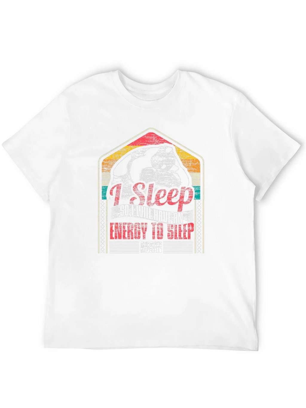 I Sleep Panda Graphic Tee - Funny Shirt product image 11