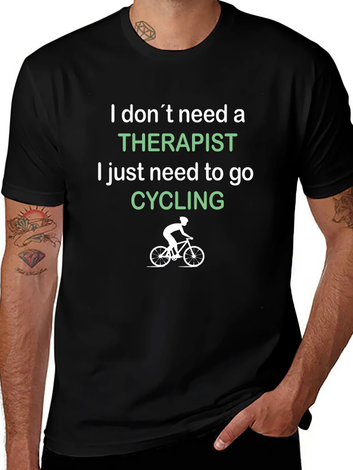 Cycling Therapy T-Shirt product image 1
