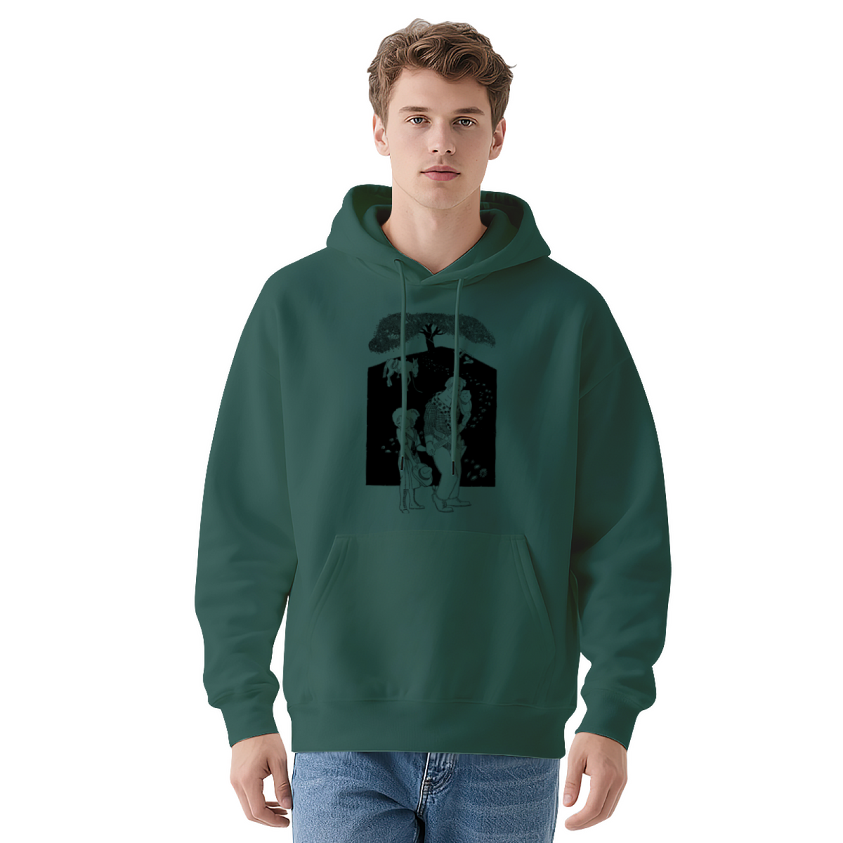 Graphic Art Pullover Hoodie - Bold Statement #0635 product image 13