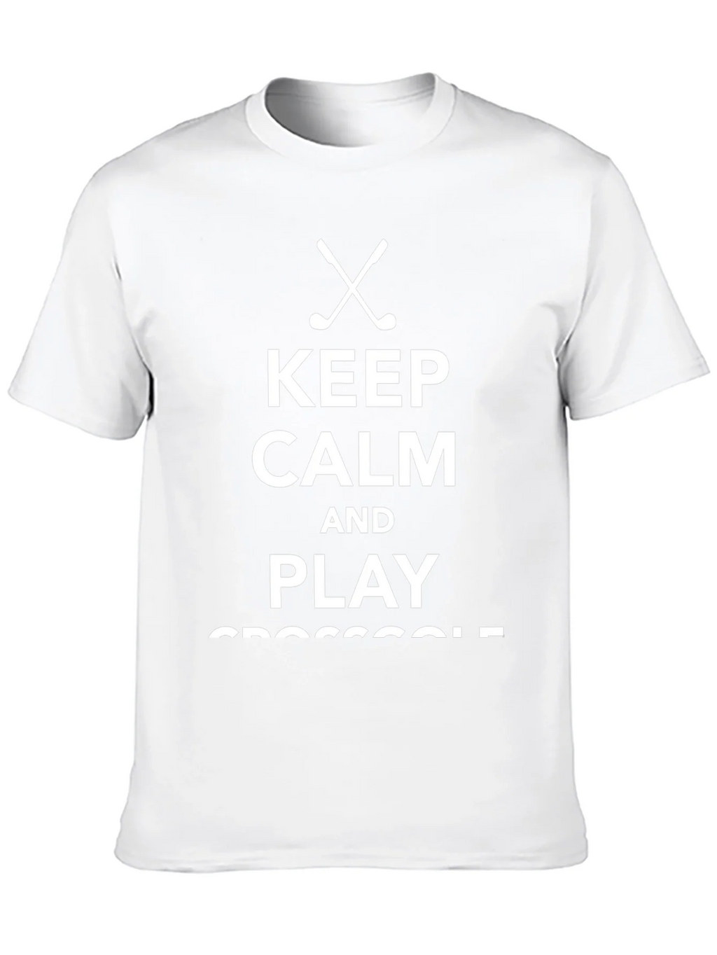Keep Calm & Play Crossgolf T-Shirt - Black Tee product image 9