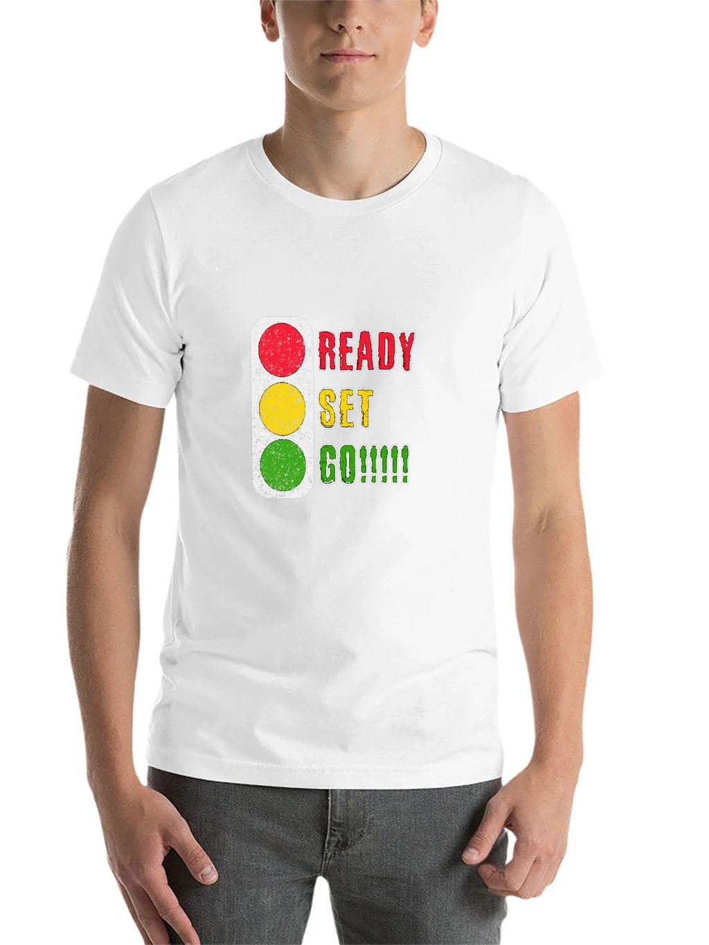 Ready Set Go T-Shirt - Traffic Light Design product image 10