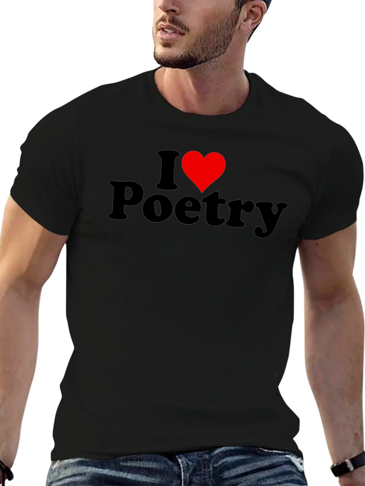 I Heart Poetry T-Shirt - Stylish Design Comfortable Fit product image 5