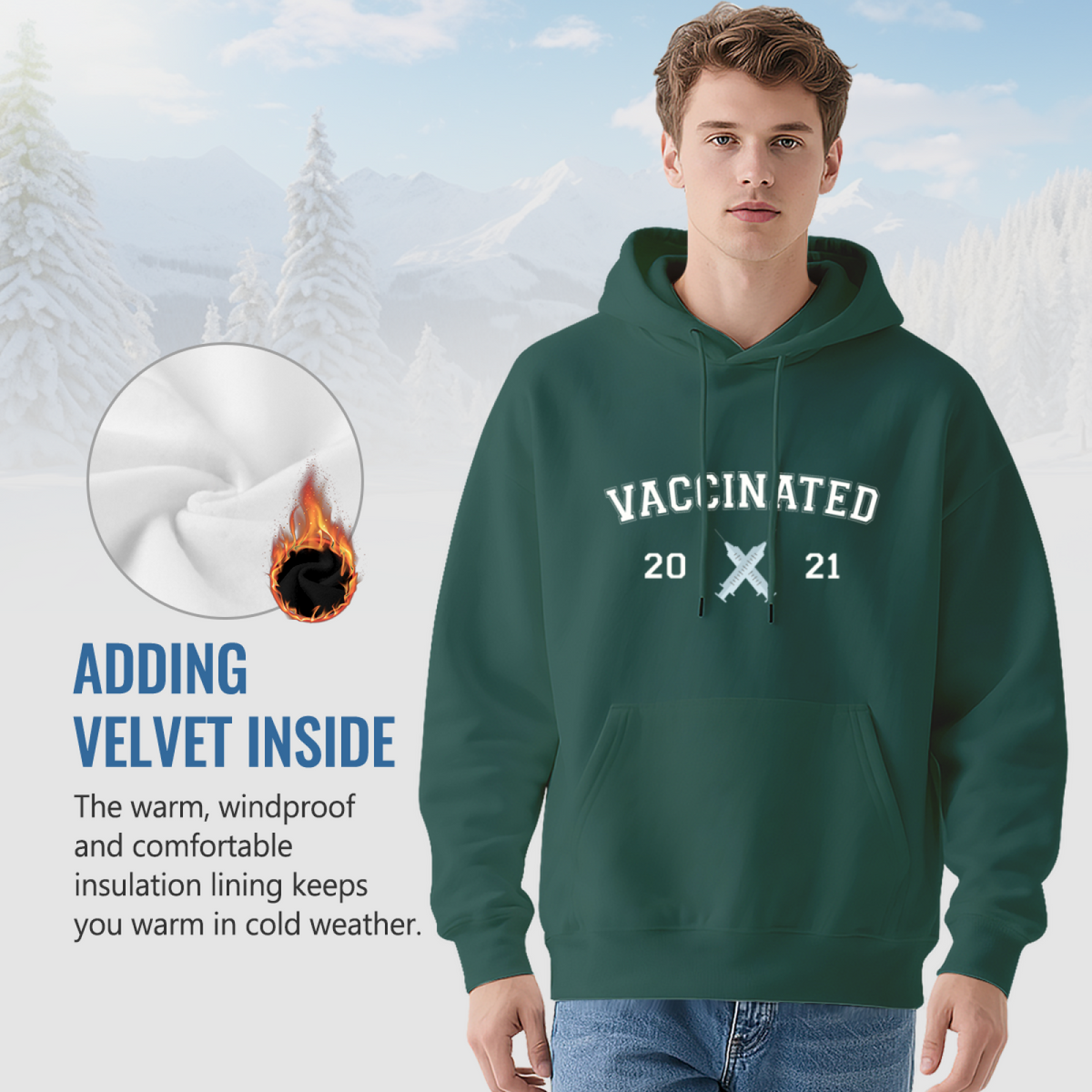 Retro Vintage Hoodie - Trendy Streetwear Graphic Sweatshirt product image 7