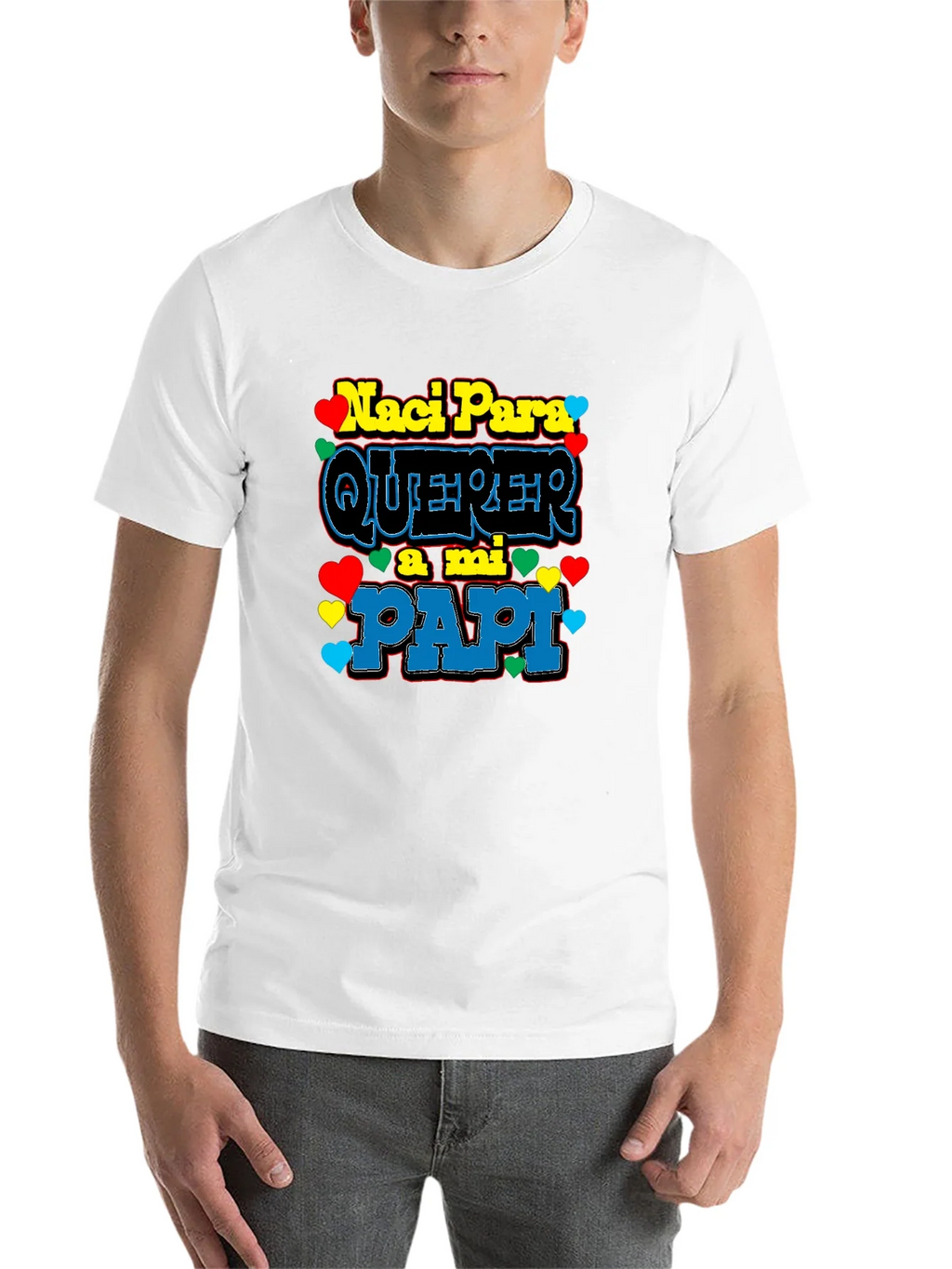 Naci Para Querer a mi Papi Black T-Shirt product image 10
