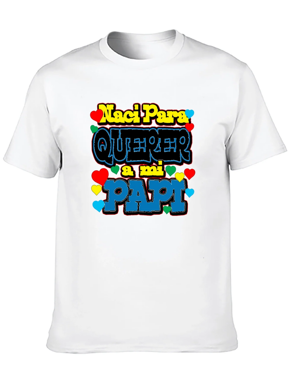 Naci Para Querer a mi Papi Black T-Shirt product image 9