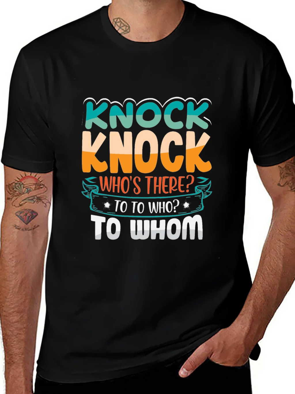 Knock Joke T-Shirt - Humor Tee product image 1