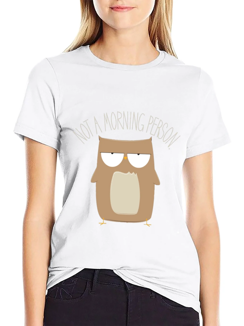 Funny Owl Graphic Tee - Not a Morning Person product image 8