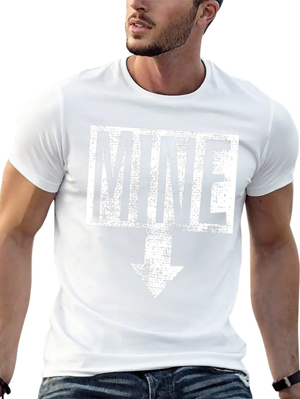 Funny Mine Arrow T-Shirt - Novelty Graphic Tee product image 11