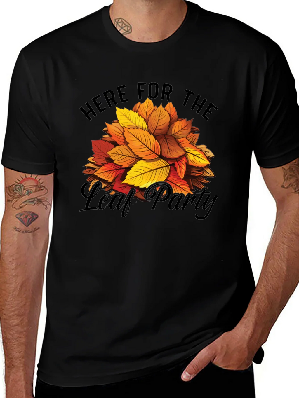 Fall Leaf Party T-Shirt product image 1