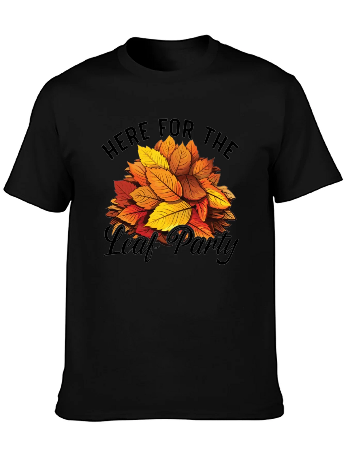 Fall Leaf Party T-Shirt product image 3