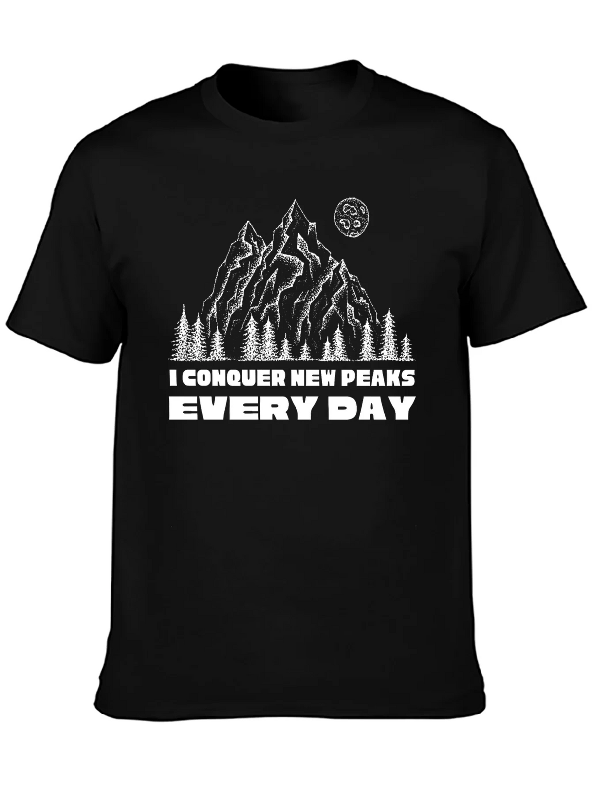 Conquer New Peaks Tee - Mountain Adventure Shirt product image 3