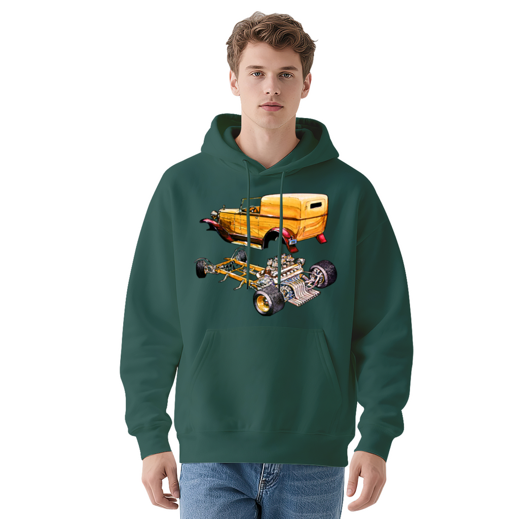 Automotive Hoodie - Eye-Catching Art Design Sweatshirt #0630 product image 13